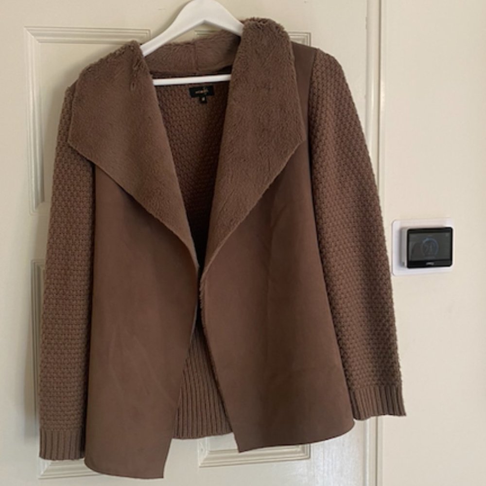 ANTWELFTH / ANTHROPOLOGIE Fur Lined Woven Jacket